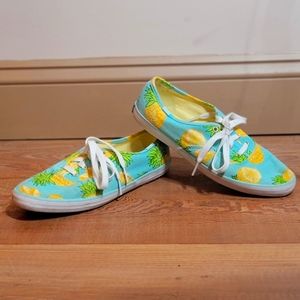 Keds pineapple teal fashion sneaker